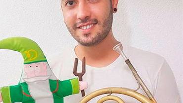 Luis Martínez Rocamar, profesor de trompa y lenguaje musical. Almoradí, Vega Baja. Alicante.