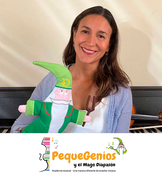 Paula Osorio, profesora de educación musical temprana y estimulación musical en Viña del Mar, Chile