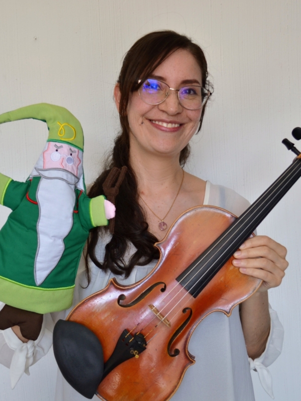 Aremith Barrios Domínguez, profesora de Violín Suzuki y música para bebés en CDMX