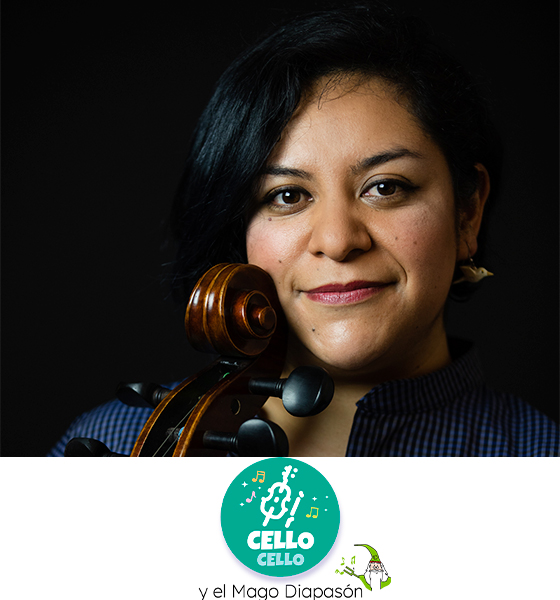 Lucila García, Tlaxcala, México, Violonchelo y Mago Diapasón